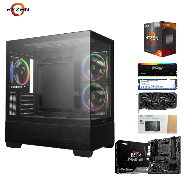 PC GAMER AMD RYZEN 5 5600X - RTX 5060 ONE