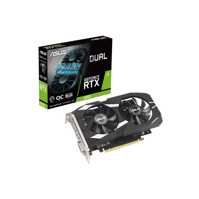 TARJETA DE VIDEO ASUS DUAL RTX 3050 6GB