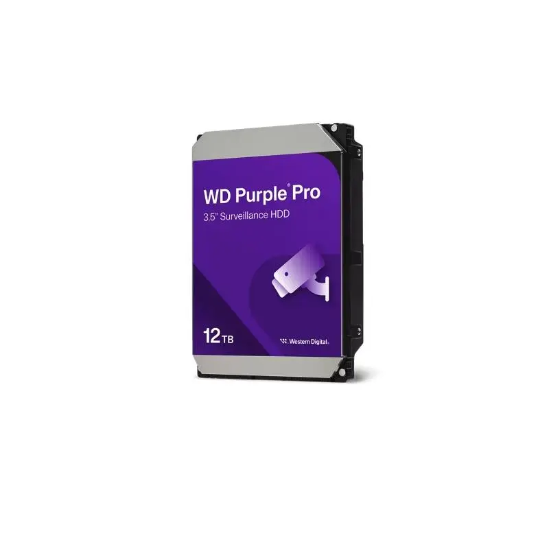 DISCO DURO WESTERN DIGITAL 12TB PURPLE PRO CCTV SATA 3.5" 6GB WD121PURP 