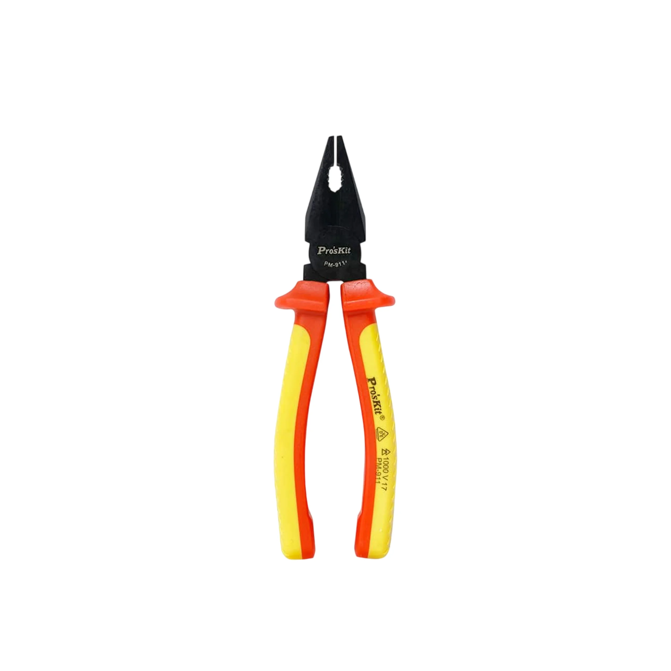 ALICATE PROSKIT CON MANGO AISLADO 1000V PM-911 