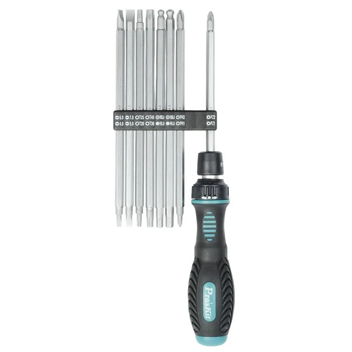 SET JUEGO PROSKIT DESTORNILLADORES TELESCÓPICOS DE PRECISIÓN 16 EN 1 SD-9816
