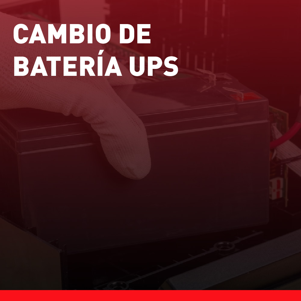 Cambio de Batería UPS 
