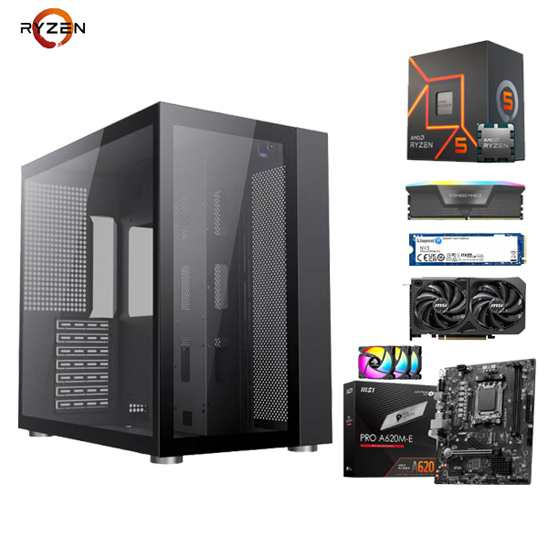 PC GAMER AMD RYZEN 5 7600 - MSI RTX 5060 8GB