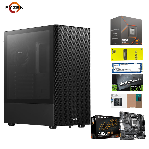 PC GAMER AMD RYZEN 5 8400F - RTX 5060