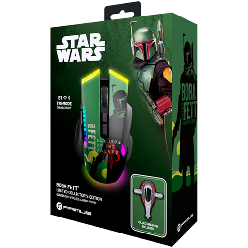 Mouse Inalámbrico Gaming Boba Fett GladiusTM11 (PMO-S205BF)