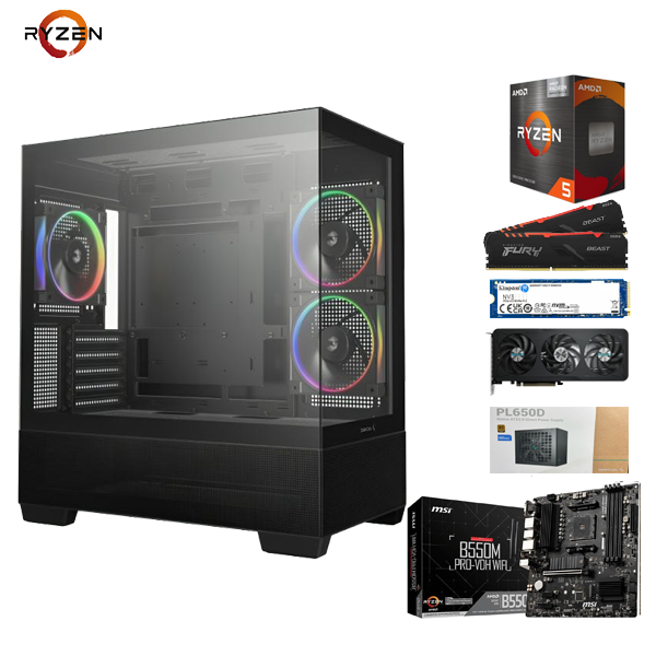 PC GAMER AMD RYZEN 5 5600X - RTX 5060 ONE