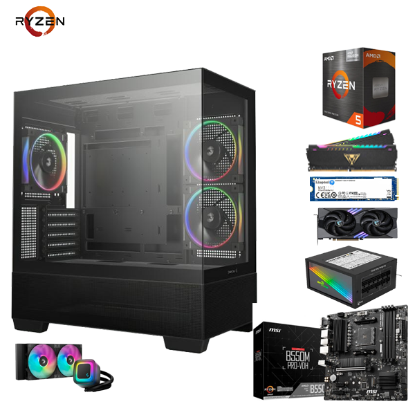 PC GAMER AMD RYZEN 5 5700X - RTX 5060 Ti