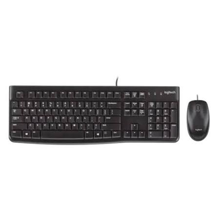 LOGITECH MK120 - TECLADO MOUSE USB ESPAÑOL