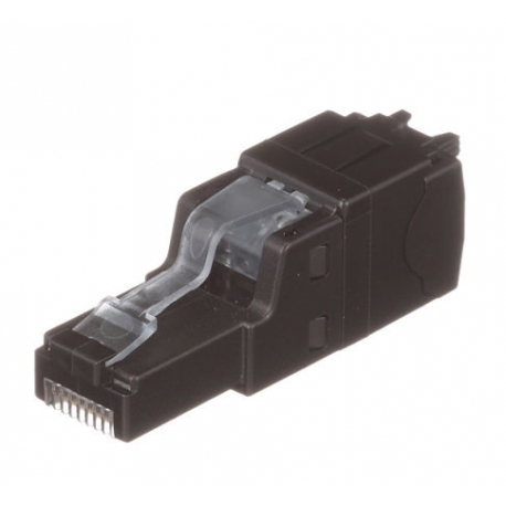 RJ45 PN CAT6A UTP 22-26 AWG NEGRO