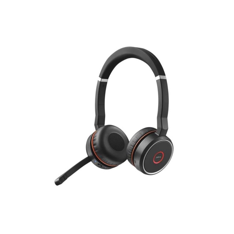 HEADSET JABRA EVOLVE2 75 380A MS DUO BK