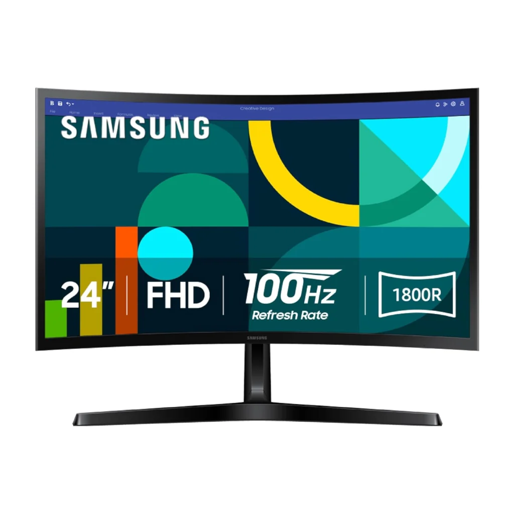 MONITOR SAMSUNG 24" CURVED NEW