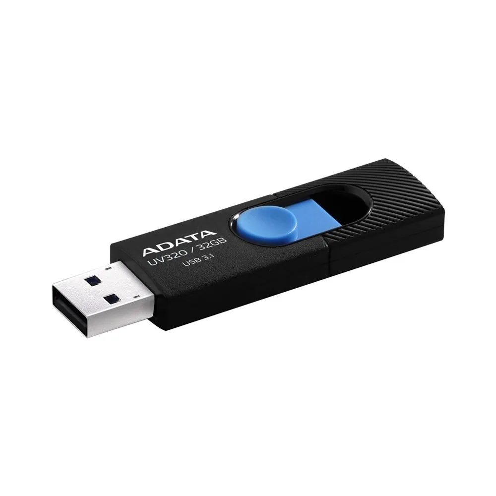 MEMORIA USB 32GB ADATA BLACK/BLUE AUV320-32G-RBKBL