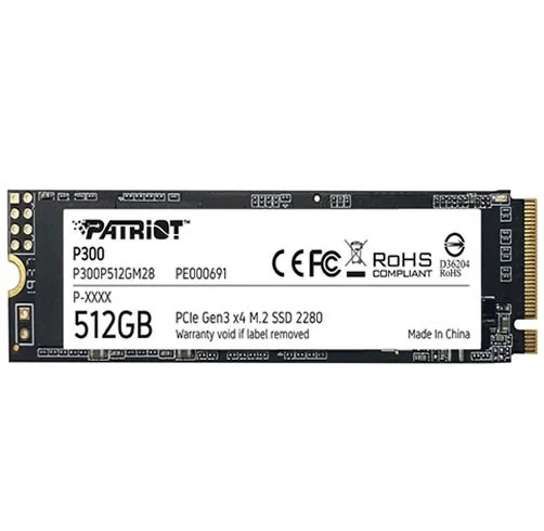 PATRIOT SSD P300 512GB M.2 PCI- E
