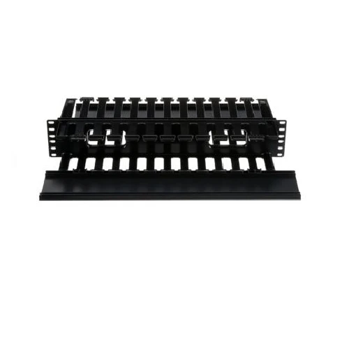 PATCH LINK HORIZONTAL DUAL-SIDED MANAGER, 2RU, 8.9 IN DEPTH, CLIPS\n 2