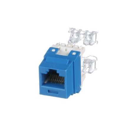 PANDUIT NETKEY CAT6 PUNCHDOWN KEYSTONE JACK AZUL