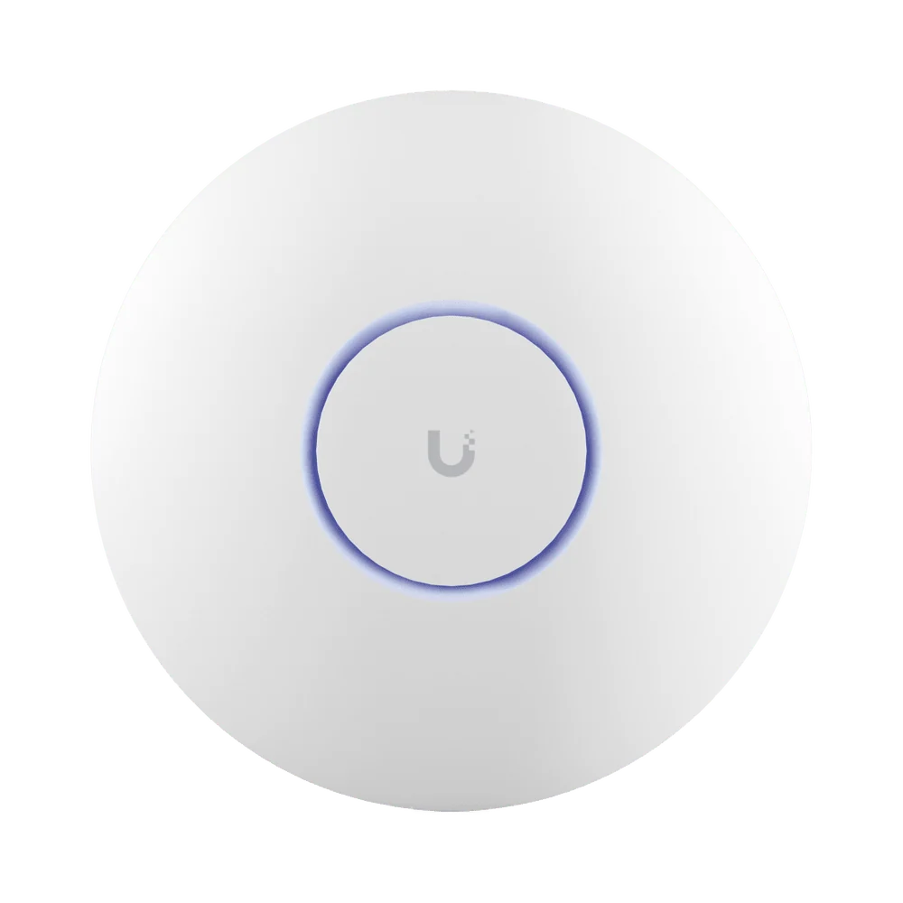 Access Point UniFi WiFi 7 Pro / Soporta 6 GHz / para Interior en Techo o Pared / 6 streams / MU-MIMO 2x2 en cada banda (2.4/5/6 GHz) / Multi-Link Operation / Puerto 2.5 GbE. NO incluye POE+