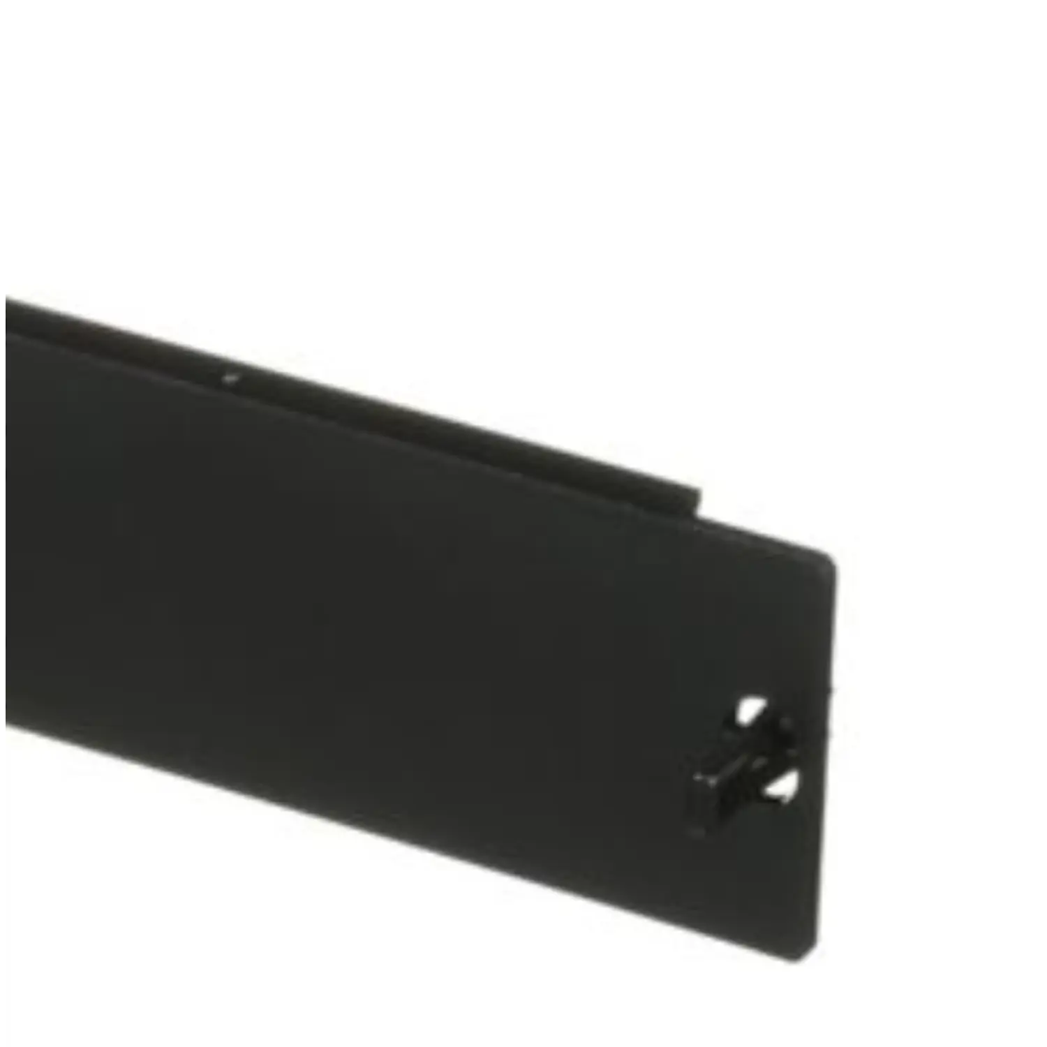 Panel para adaptador de fibra, negrO