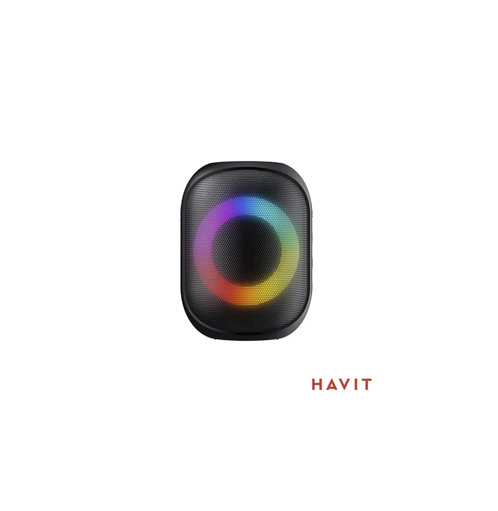 Parlante Havit SK868BT Bluetooth RGB Negro