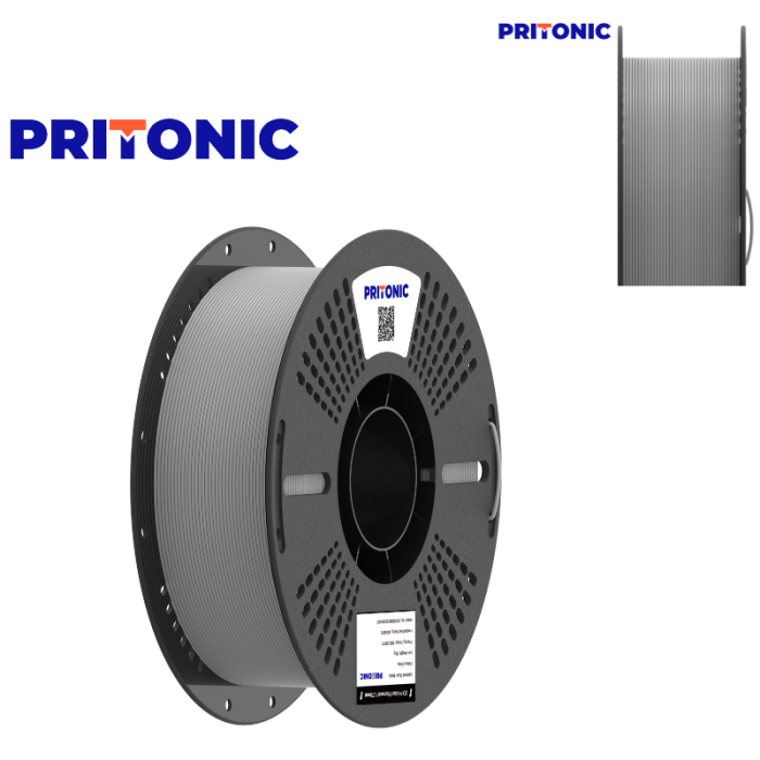 FILAMENTO PLA+ Gris PRITONIC - 1KG - 1.75MM