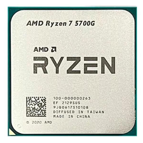PROCESADOR AMD RYZEN 7 5700G 5TA GEN 3.8 GHZ AM4 100-100000263BOX-NR