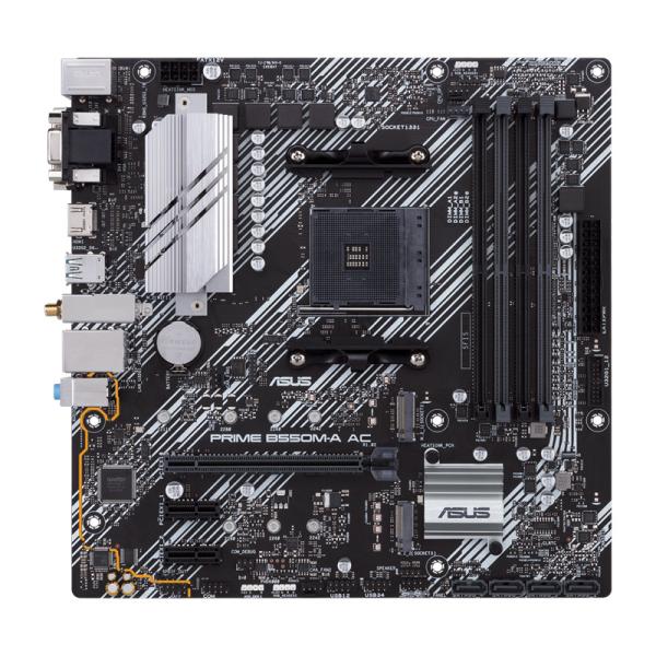 TARJETA MADRE ASUS PRIME B550M-A AC AM4 M-ATX DDR4
