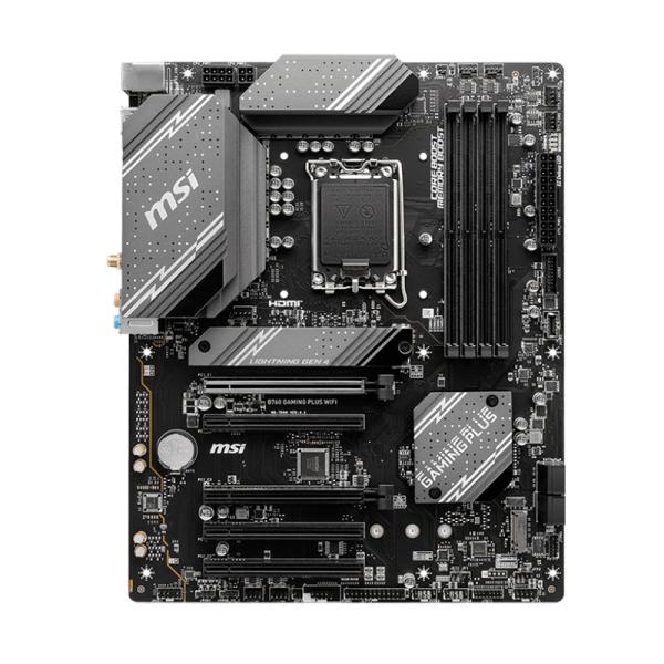 TARJETA MADRE MSI B760 GAMING PLUS WIFI ATX DDR5 911-7D98-029