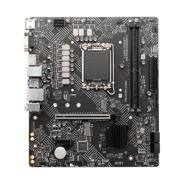 TARJETA MADRE MSI PRO H610M-G DDR4 LGA MATX DDR4 1700 911-7D46-097