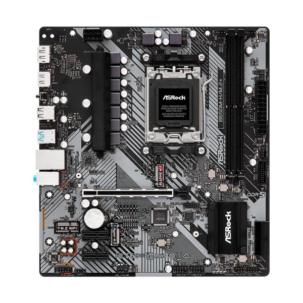 TARJETA MADRE ASROCK B650M H M2 PLUS AM5 MICRO-ATX DDR5 B650M-H/M.2+