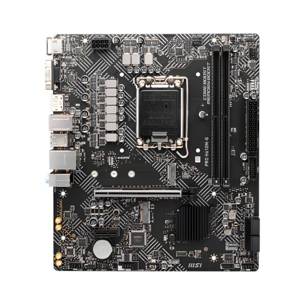 TARJETA MADRE MSI PRO H610M-G DDR5 LGA 1700 MATX DDR5 911-7D46-204