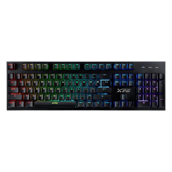 TECLADO GAMING RGB ADATA XPG INFAREX K10 MEMBRANA alámbrico USB inglés