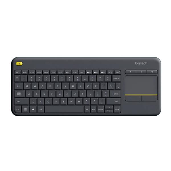 TECLADO LOGITECH K400 PLUS MEMBRANA INalámbrico inglés CON TOUCHPAD INTEGRADO 920-007119