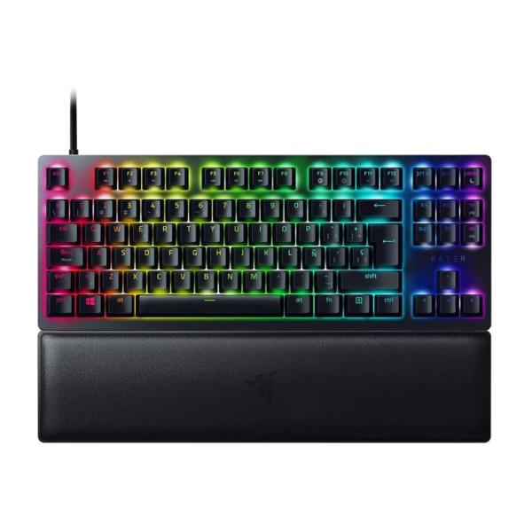 TECLADO GAMING RGB RAZER HUNTSMAN V2 ANALOG mecánico alámbrico USB ESPAñOL RZ03-03610700-R311