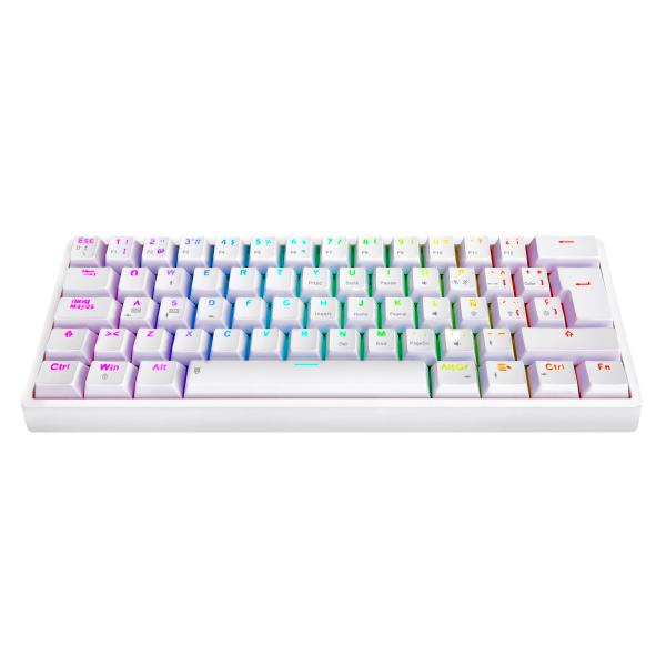 TECLADO GAMING RGB EAGLE WARRIOR KGY182U0002C 60% mecánico alámbrico USB ESPAñOL