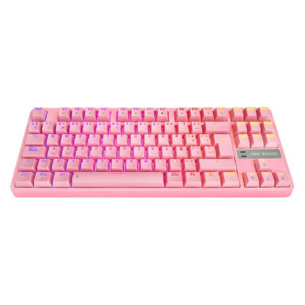 TECLADO GAMING RGB EAGLE WARRIOR KGY282U0001C TKL mecánico alámbrico ESPAñOL