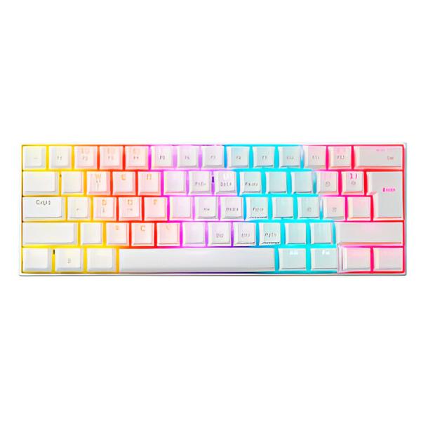 TECLADO GAMING RGB ADATA XPG SUMMONER MINI mecánico alámbrico USB inglés SWITCH AZUL SUMMONERMINI61BL-WHCES