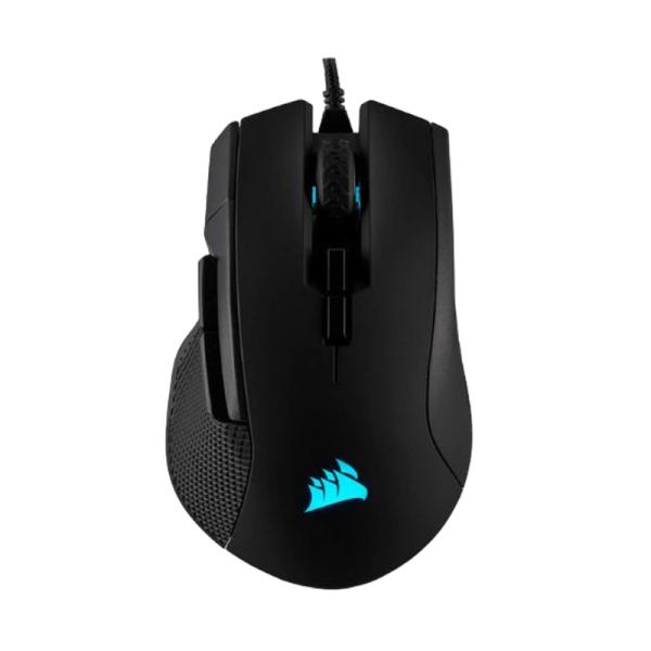 MOUSE GAMING RGB CORSAIR IRONCLAW FPS/MOBA alámbrico USB 18000 DPI CH-9307011-NA