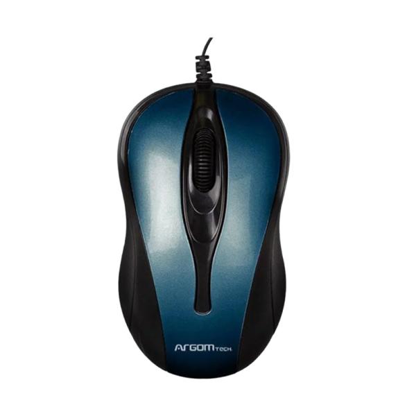 MOUSE ARGOM ALAMBRICO ARG-MS-0008BL