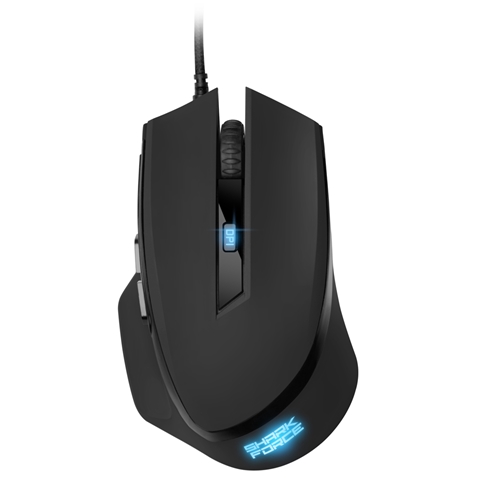 MOUSE GAMING SHARKOON FORCE II alámbrico USB 4200 DPI 4044951030439