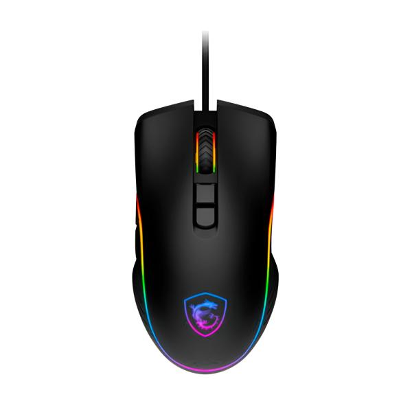 MOUSE GAMING RGB MSI FORGE GM300 alámbrico USB 7200 DPI S12-0402300-HH9