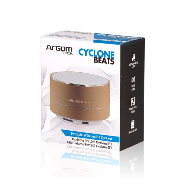 PARLANTE ARGOM CYCLONE BLUETOOTH ARG-SP-2803GD