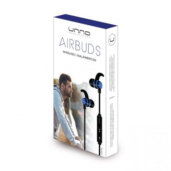 AUDIFONO UNNO TEKNO AIRBUDS INalámbrico BLUETOOTH HS7111BL