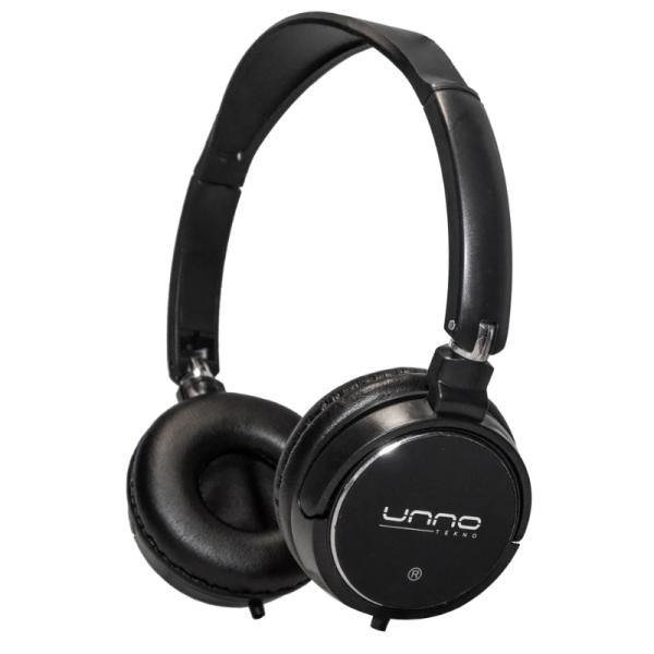HEADSET UNNO TEKNO SONIC alámbrico 3.5MM HS7308BK