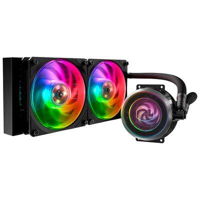 ENFRIAMIENTO LÍQUIDO RGB COOLER MASTER MASTERLIQUID ML240 VIVID AIO 240MM MLY-L24M-A18PK-R1