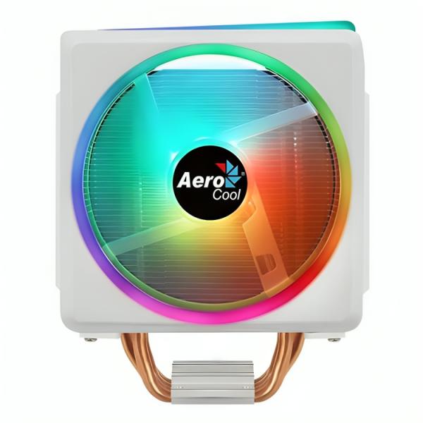 ENFRIAMIENTO DE AIRE AEROCOOL CYLON 4F WH ARGB PWM 4P LGA1700/AM5 1X120MM PARA CPU ACTC-CL30430.02