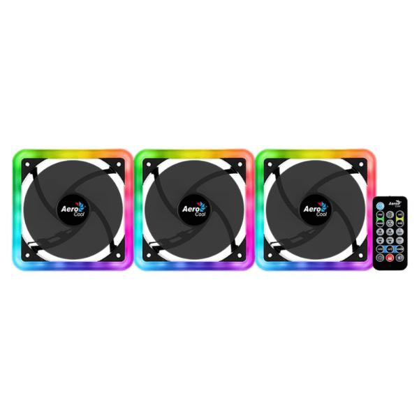 ABANICO AEROCOOL EDGE14 PRO ARGB 3X14CM ACF4-EG10217.12