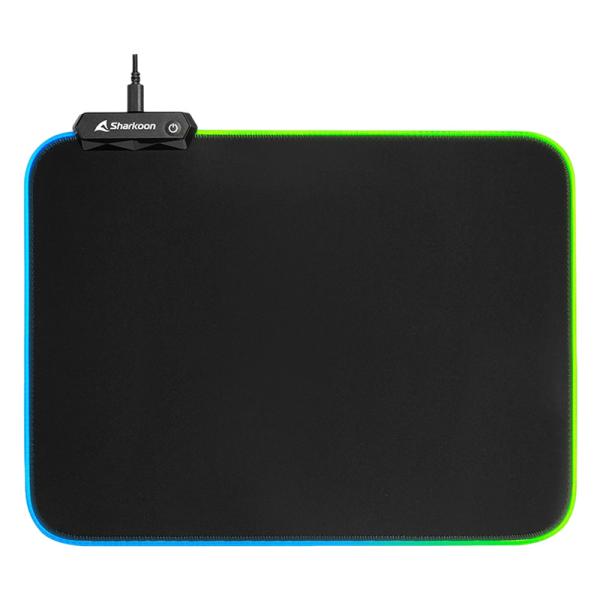 MOUSE PAD GAMING SHARKOON 1337 V2 XL TEXTIL Y GOMA 4044951029952