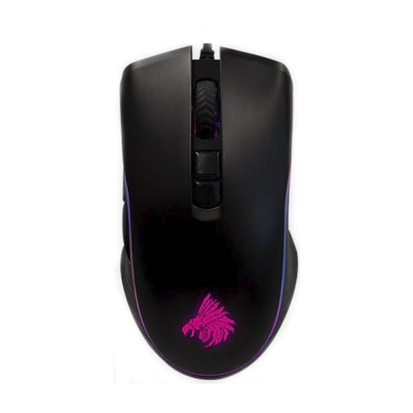 MOUSE GAMING RGB EAGLE WARRIOR COBRA alámbrico USB 3200 DPI MOM537UM001C