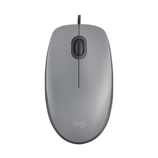 MOUSE LOGITECH M110 SILENT alámbrico USB-A 1000 DPI 910-006757
