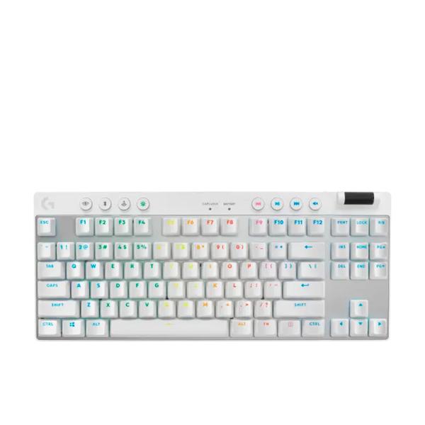 TECLADO GAMING RGB LOGITECH G PRO X TKL mecánico INalámbrico inglés 920-012143