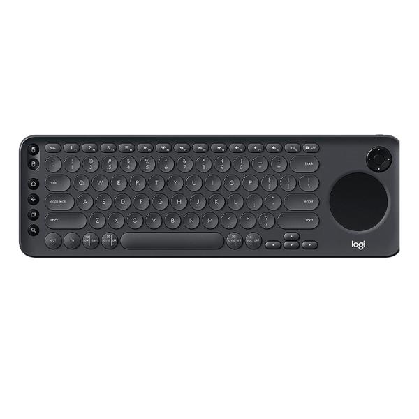 TECLADO LOGITECH K600 MEMBRANA INalámbrico BLUETOOTH  inglés CON TOUCHPAD INTEGRADO 920-008824